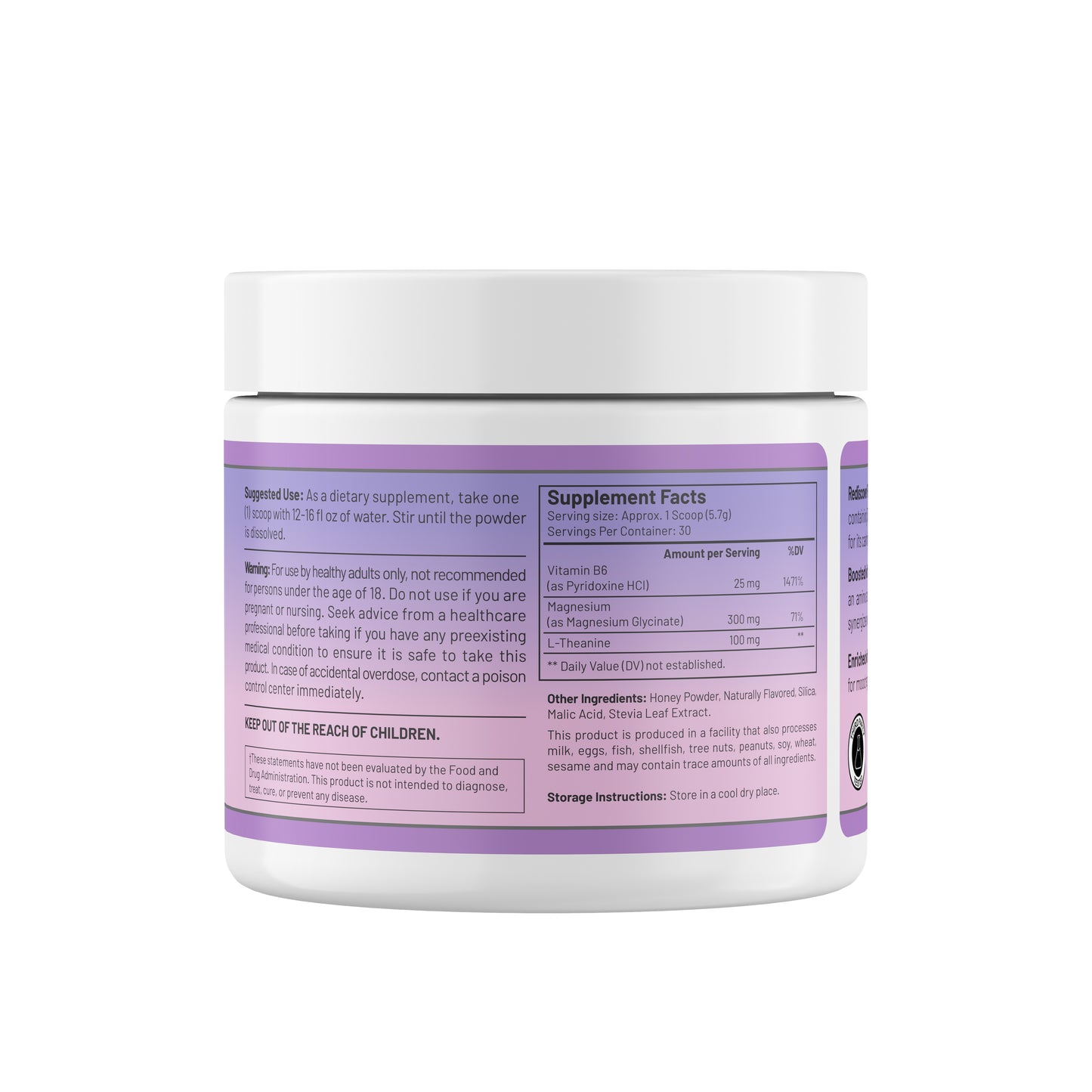 Lucid-Mg Magnesium Glycinate Powder